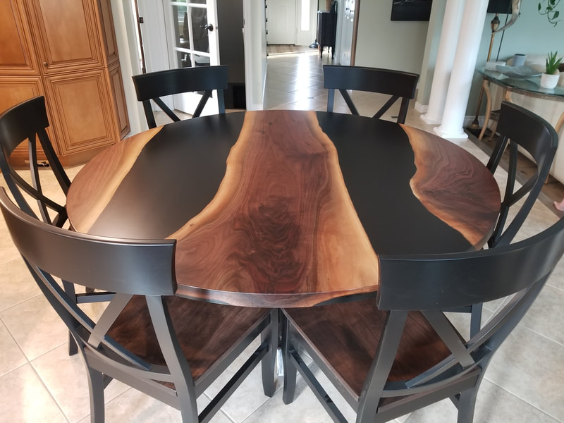 epoxy river table, epoxy river tables Kitchener, resin table